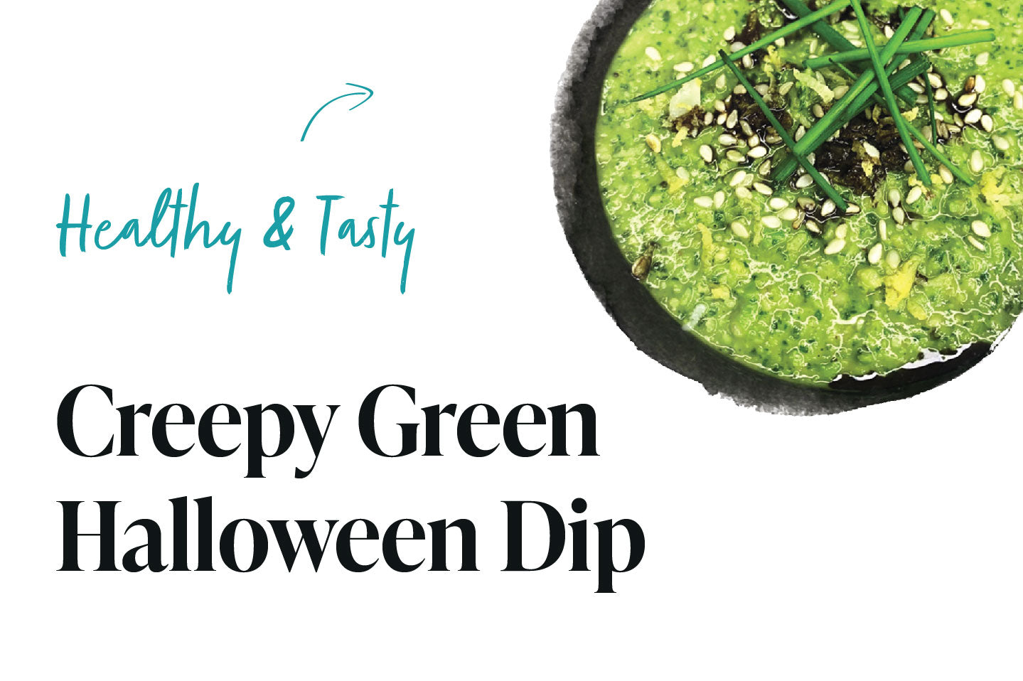 Creepy Green Halloween Dip