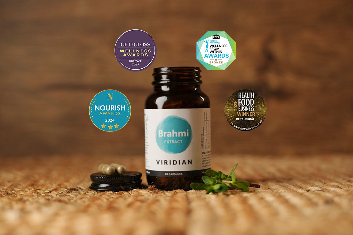 Viridian Brahmi Extract wins its 4th Award