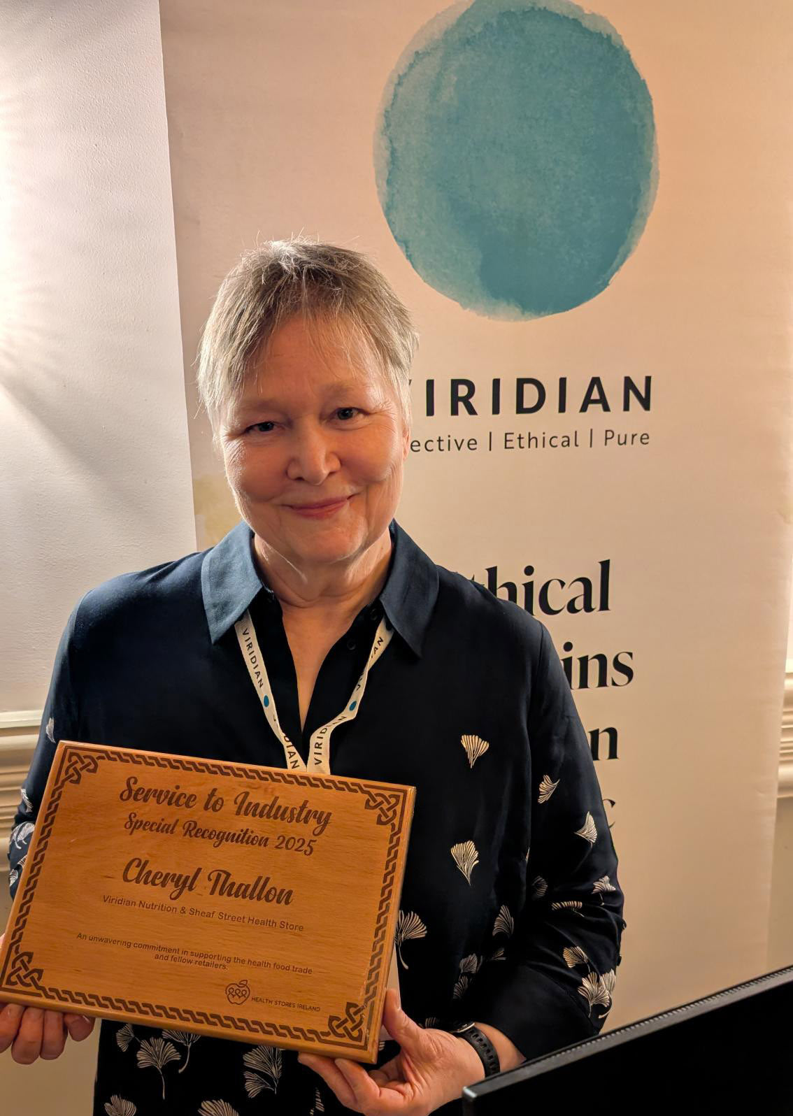 Viridian founder recognised for services to industry