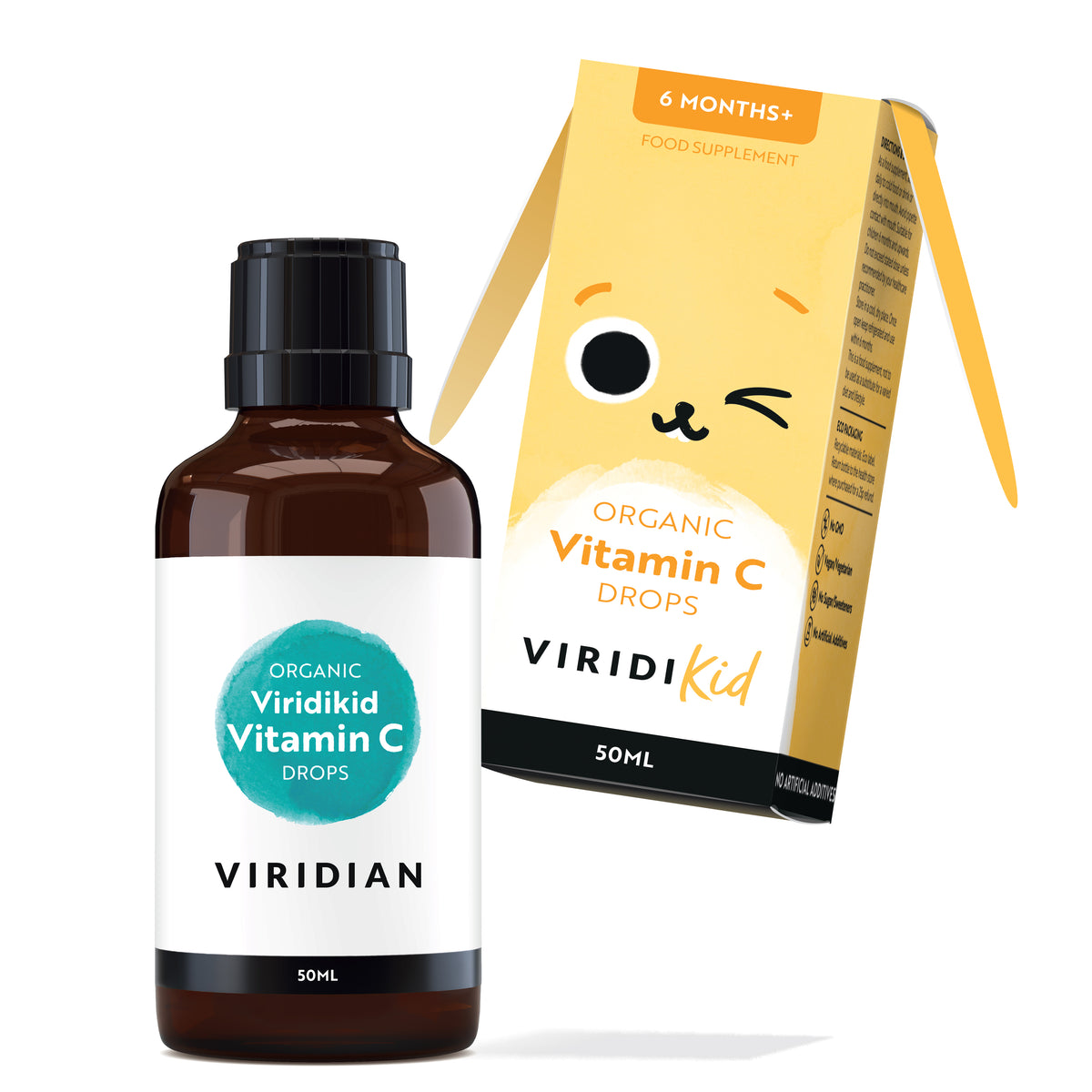 Organic Viridikid Liquid C drops
