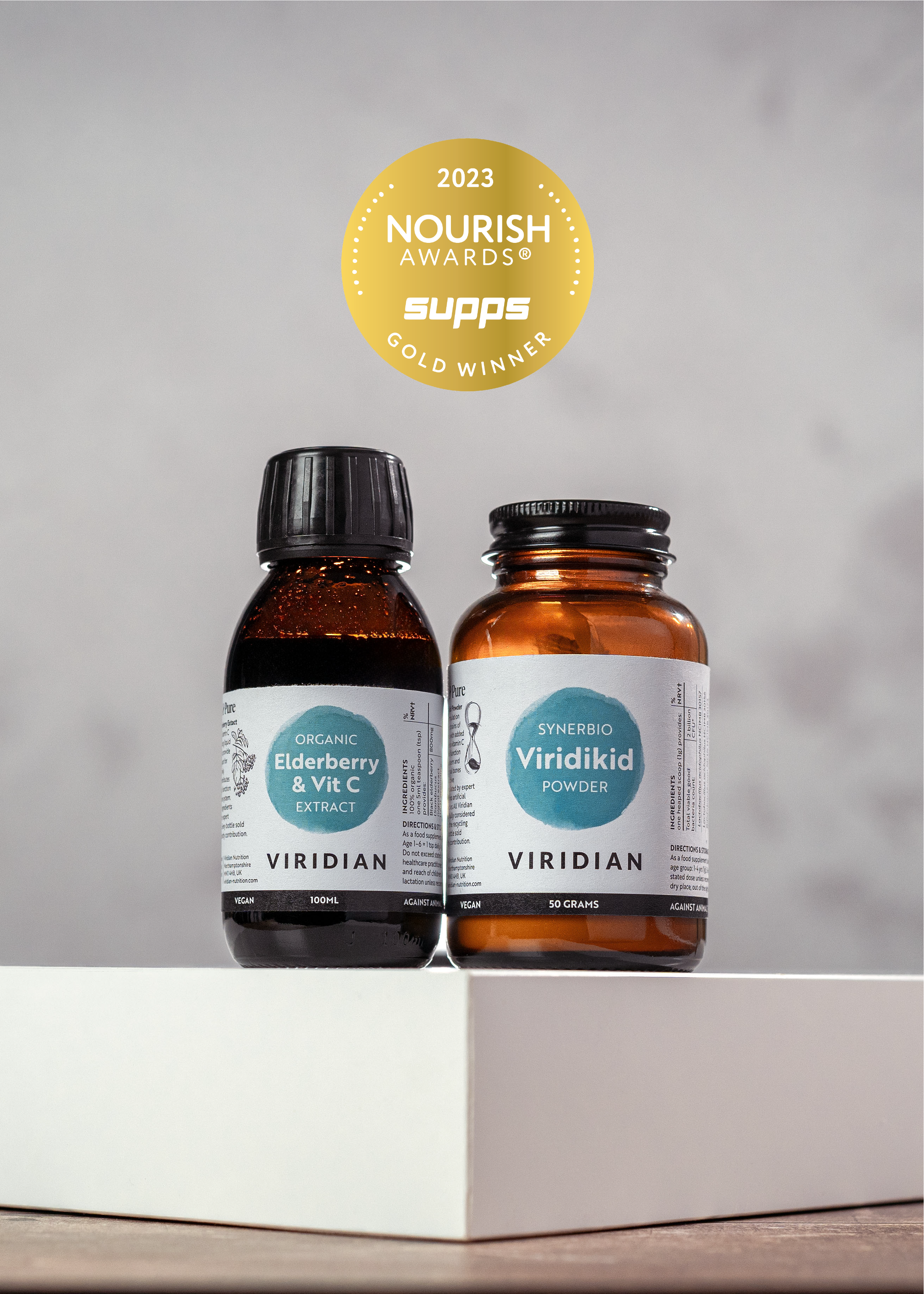 Viridian - Synerbio Daily Powder - 50g | 3 Billion Friendly Bacteria With FS2-60, Full Spectrum Prebiotic & Plant-Derived Inulin | Gentle Formulation | Nutritionist Formulated