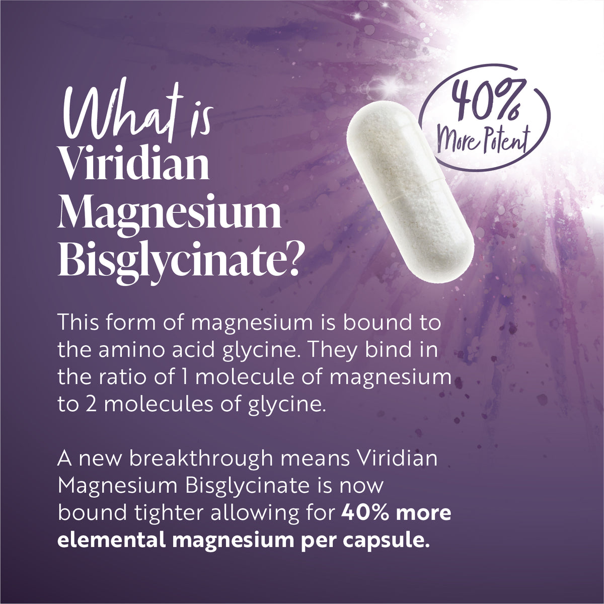 High Potency Magnesium Bisglycinate