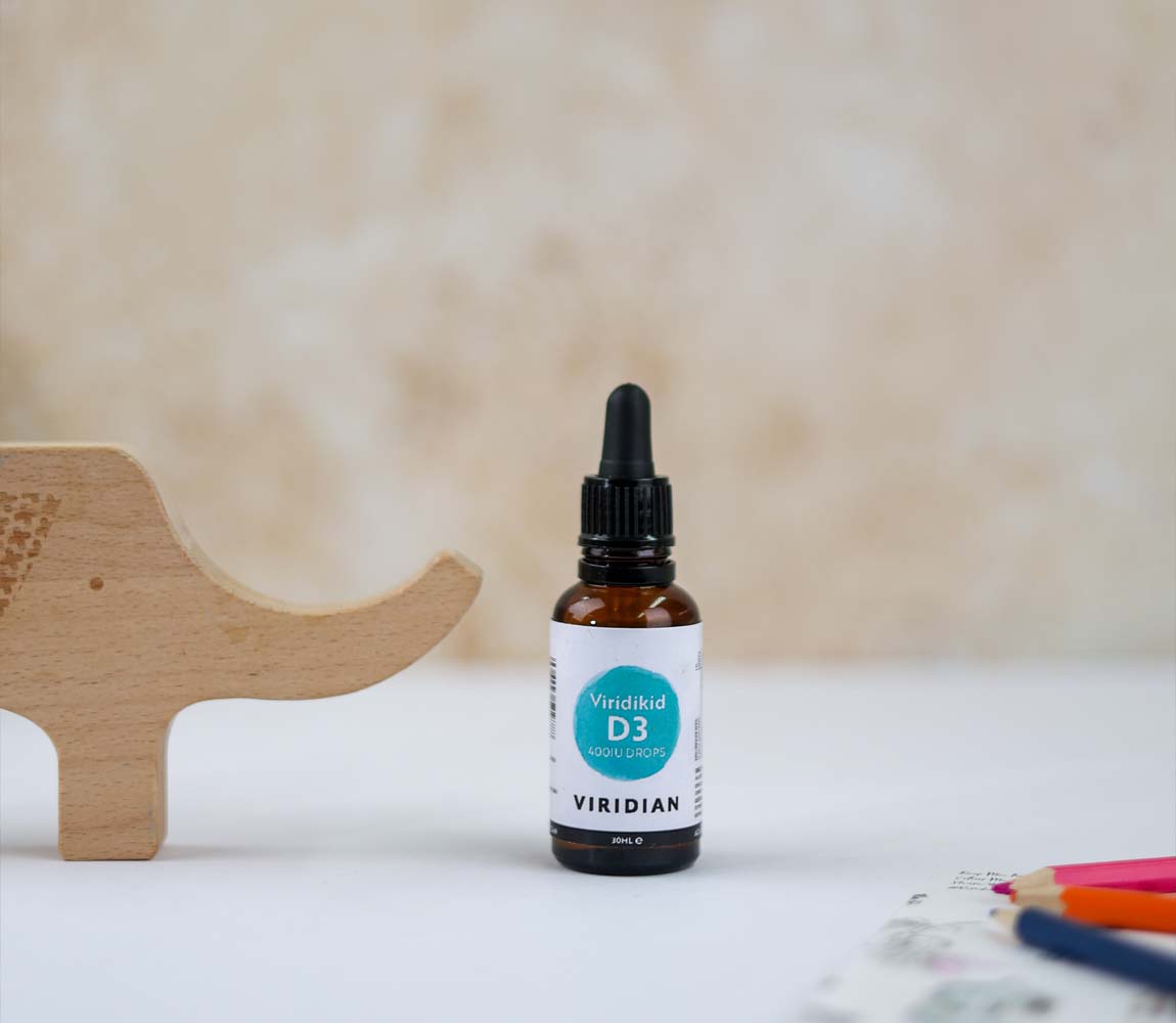 Viridikid Liquid Vitamin D3 Drops 400iu